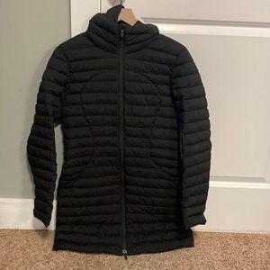 LuluLemon Pack it Down Black Parka